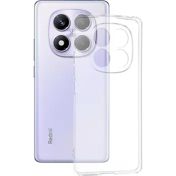 Pouzdro na mobilní telefon Techsuit - průhledný silikon - Xiaomi Redmi Note 14 Pro 4G - průhledný