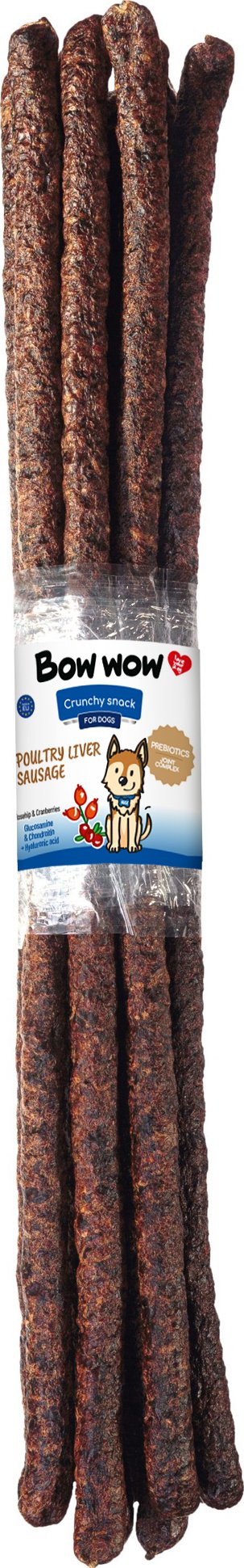 Bow wow Klobása s husími játry 12ks