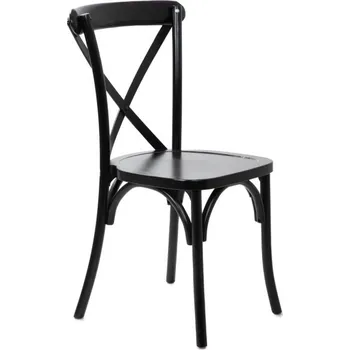 Jídelní židle Jídelní židle DREV černá 875743