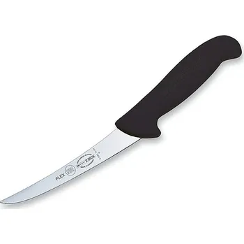 Kuchyňský nůž F. Dick ErgoGrip ohebný vykosťovací nůž 15 cm se zahnutou čepelí - černý