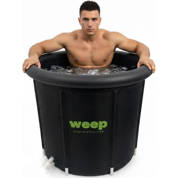 WEEPLAY Nafukovací sud na otužování Weep 390 L 85x80 Cm NO SIZE ZELENÁ|ČERNÁ
