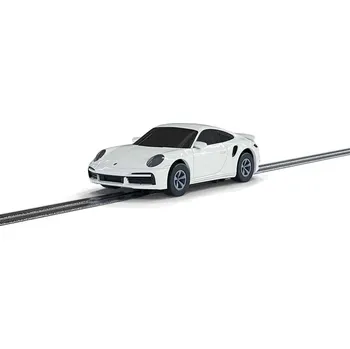 auto na autodráhu Scalextric Autíčko MICRO SCALEXTRIC G2214 - Micro Scalextric Porsche 911 Turbo Car - White (1:64)
