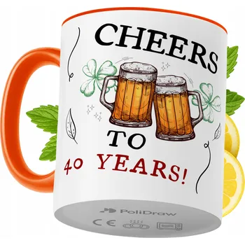 Hrnek Polidraw Hrnek Polidraw Narozeniny30 keramika 330 ml