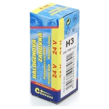 Autožárovka Compass Žárovka 24V H3 70W Pk22s box, 08464