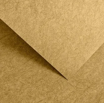 Barevný papír Galeria Papieru Ozdobný papír A4 Flash - 200 g, zlatá, 20 ks