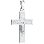 Olivie Stříbrný přívěsek JEŽÍŠ NA KŘÍŽI 9214