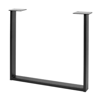 Stolová podnož Stolová podnož INDUSTRIA - P, šířka 820mm, mat. černá