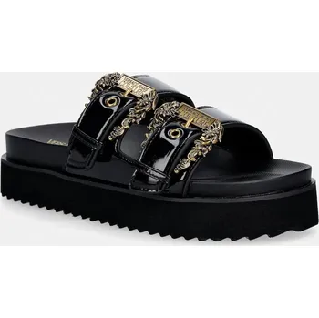 Dámské pantofle Pantofle Versace Jeans Couture 80VA3SM1.ZS190.899 černá 99X, EUR 38