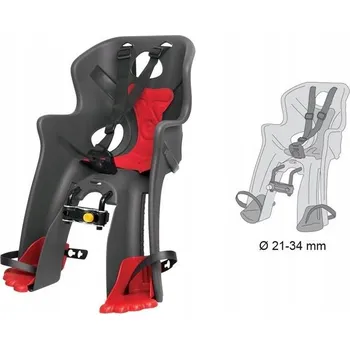 IP kamera Přední cyklosedačka Bellelli Rabbit B-FIX šedá