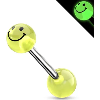 Piercing Steel Edge Piercing jazyka SEBG47 Barva: Zelená