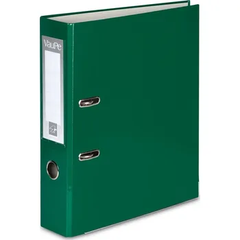 KANCELÁŘSKÝ POŘADAČ A4 75 MM PÁKOVÝ ZELENÝ ŠIROKÝ KOVÁNÍ NA DOKUMENTY