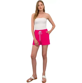 Dámské kraťasy Stylové a pohodlné kraťasy Vamp 16535 Fuchsia velikost S