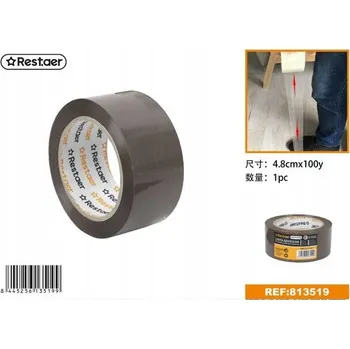 Hnědá lepicí páska 4,8 cm x 91 m pro opravy a balení