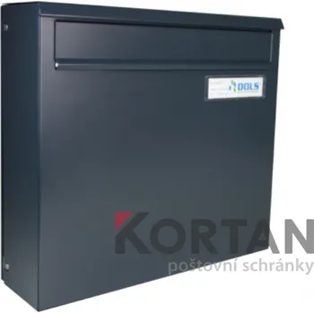 Poštovní schránka Poštovní schránka A-02 do plotu a branky RAL 9016 - dopravní bílá