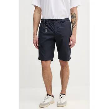 Pánské kraťasy Bavlněné šortky Paul&Shark 25414026 námořnická modř 59X, vel. 54