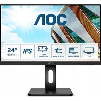 Monitor LED monitor AOC 24P2Q 24" Full HD IPS 75Hz 4ms Reproduktory Pivot