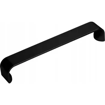 Nábytkové kování Nábytková úchytka UU50, černá matná, 128 mm