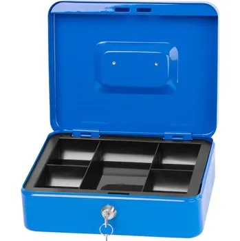 Příruční pokladna Strend Pro 221895 Pokladnička 250x200x90 mm, na peníze