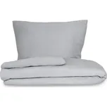 Kvalitex Saténové povlečení LUXURY COLLECTION světle šedé Rozměr povlečení: 1+2, 200x200, 70x90cm