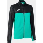 Dámská mikina JOMA Montreal Full Zip Green-Black XS