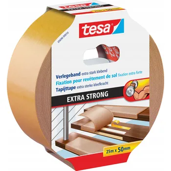 Lepicí páska Páska na koberce Tesa Extra Strong 25 m x 50 mm