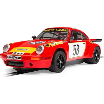 auto na autodráhu Scalextric Autíčko GT SCALEXTRIC C4594 - Porsche 911 3.0 RSR - Georg Loos Racing - GT Winner 1975 LeMans (1:32)