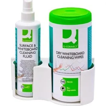 Kancelářský nábytek Čisticí sprej a ubrousky na bílé tabule Q-Connect