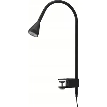 IKEA LED reflektor s klipem NAVLINGE, nástěnná lampa, černá