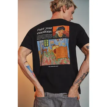 Pánské tričko Bavlněné tričko Medicine RS26-TSM261 černá 99X, vel. XXL