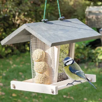Krmítko pro ptáka Agrofortel Dřevěné ptačí krmítko Bird Kitchen