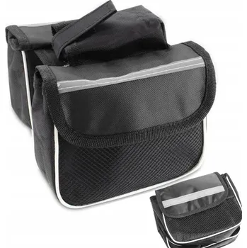 brašna na kolo CYKLISTICKÁ BRAŠNA S DRŽÁKEM POUZDRO NA TELEFON, TAŠKA NA RÁM, LEDVINKA