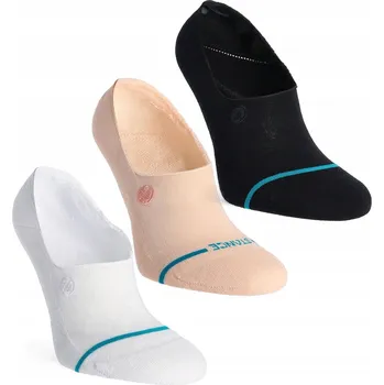 Pánské oblečení Ponožky Stance Icon No Show 3 páry - oatmeal 43-46