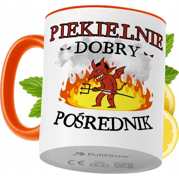 Hrnek Polidraw Hrnek Polidraw pro prostředníka keramika 330 ml