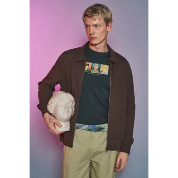 Pánské tričko Bavlněné tričko Medicine RS26-TSM258 tyrkysová 67X, vel. L