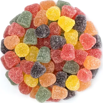 Čokoláda NUTSMAN Pektinové želé ovocné pecky Množství: 250 g