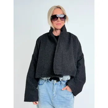 Dámský kabát Miss City Official Černý kabátek RELEASE Černá, UNI S-XL