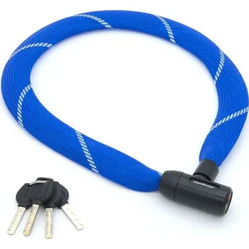 Zámek na kolo AUTHOR Zámek ACHL-68 d.6x900mm modrá