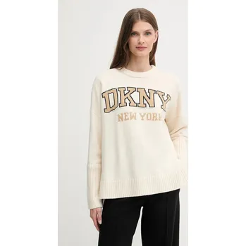 Dámský svetr Svetr Dkny DJ4R0362 béžová 80X, vel. XL