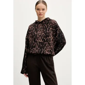 Pánská mikina Mikina adidas KH0293 hnědá 88X, vel. M