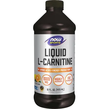 Sport NOW Foods Liquid L-Carnitine, 1000mg Citrus - 473 ml.