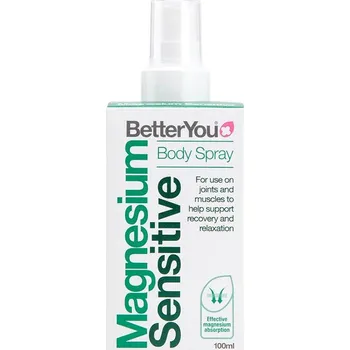 Kosmetika BetterYou Magnéziový tělový sprej (100 ml)