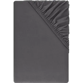 Prostěradlo LIVARNO® Žerzejové napínací prostěradlo, 90–100 x 200 cm (šedá)