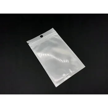 Sáček na potraviny EURO ZIP sáčky se závěsem 8x13 cm poloprůhledné 100 ks