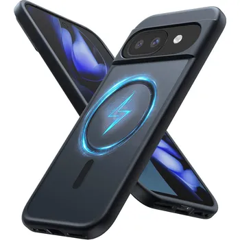 Pouzdro na mobilní telefon Torras - Magnetická řada Guardian - Google Pixel 9a - černá