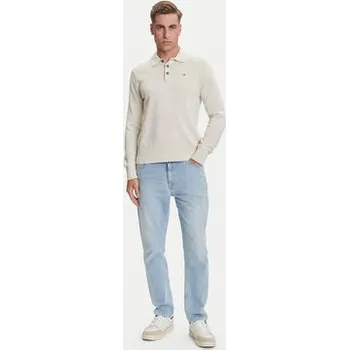 Pánský svetr Tommy Jeans Svetr Essential DM0DM20304 Béžová Slim Fit L