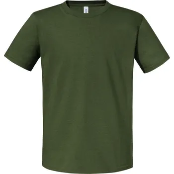 Chlapecké tričko Jerzees Dětské tričko z bio bavlny Eco Premium Barva: Zelená military, Velikost: M 122/128
