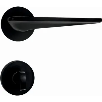 Celetria Dveřní kování, WC, černé&nbsp;R4062411