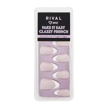 Umělé nehty RIVAL Loves Me Umělé nehty Fake it easy Classy French