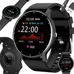 Verk Group Smartwatch dámské hodinky pánské hodinky s gumovým řemínkem sportovní bluetooth hovory