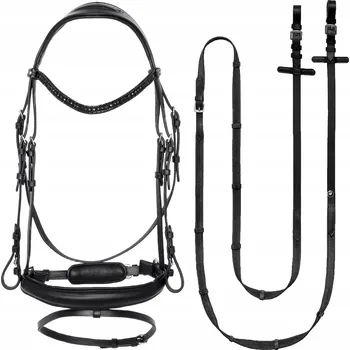 Ohlávka Equestrian queen Anglická velikost 3 (full)